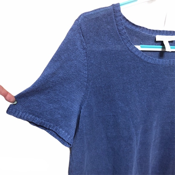 Eileen Fisher Organic Linen Short Sleeve Shirt - Picture 2 of 4